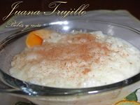 Arroz con leche. Receta para embarazadas