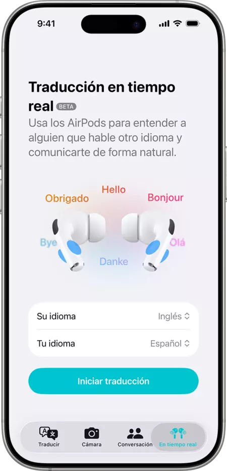 Ios 26 Iphone 16 Pro Translate Live Their Language Your Language Start