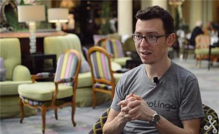 La plataforma de aprendizaje de idiomas de Duolingo creada por Luis Von Ahn