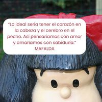 Las frases más sabias de Mafalda sobre la vida y el amor que pasado el tiempo me doy cuenta cuánta razón tenía