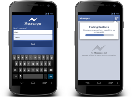 Facebook Messenger ya se puede utilizar sin necesidad de tener una cuenta en Facebook, ¿amenaza a WhatsApp?