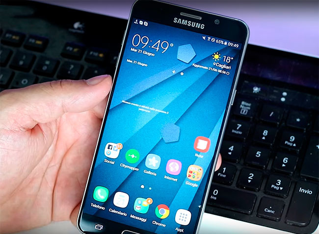 Samsung Galaxy Note 7 UI