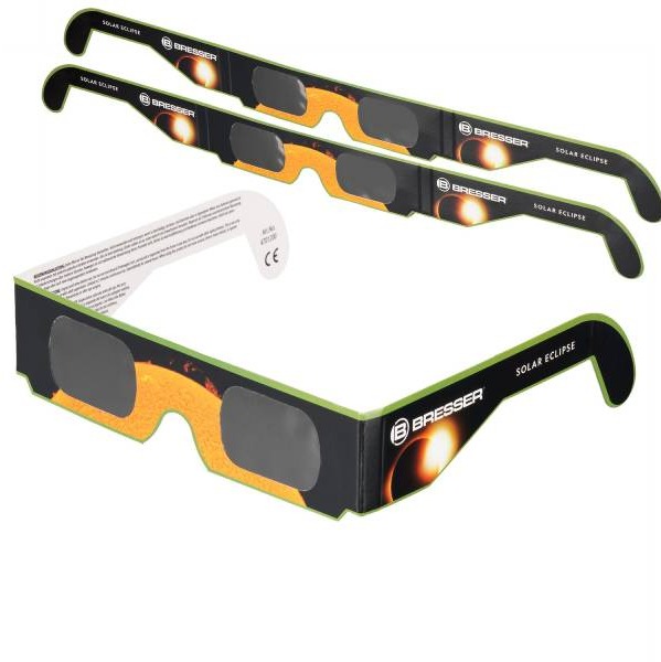 Gafas Para Eclipse Solar - Observe El Sol Con Total Seguridad - Certificado Iso - 3 Unidades
