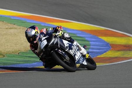 Jack Miller durante los test de Valencia