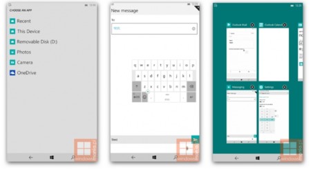 Nuevas capturas de Windows 10 para móviles revelan un nuevo cambiador de aplicaciones y otras mejoras