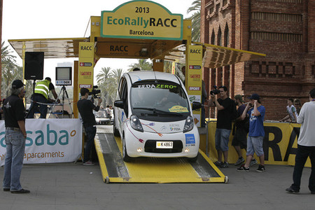 El equipo FEDA ZERO-e brilla en el EcoRallyRACC