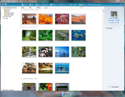 Windows Live Folders y Windows Live Photo Gallery