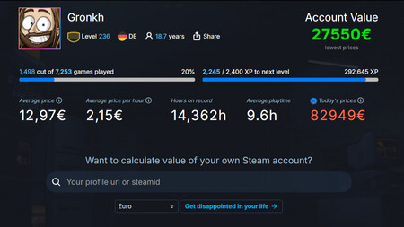 Cuenta Steam Gronkh Recurso