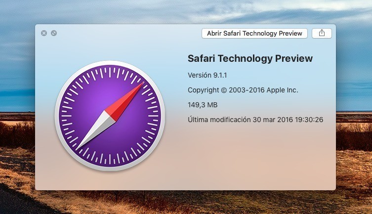 Technology Preview La más reciente versión de Safari Technology Preview se despide ...