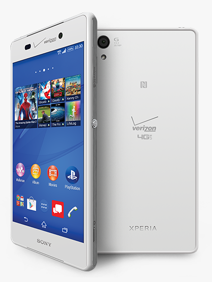Así es el Sony Xperia Z3v para los norteamericanos
