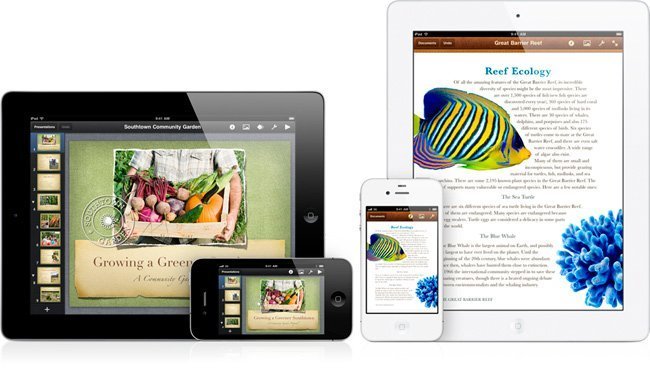 iwork apple iphone ipad ios