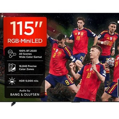 TV RGB Mini LED 115" - TCL 115RM9L, UHD 4K, TCL AiPQ Pro Processor, Smart TV con Google TV, 144 Hz, Negro
