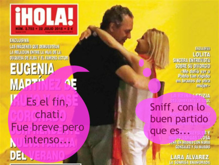 Fue breve para Eugenia y José Coronado y adiós también para Cayetano y Melani Costa