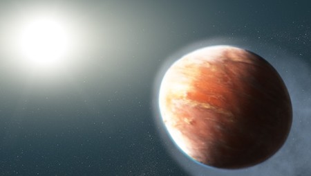 En este planeta recién descubierto los metales pesados fluyen hacia el espacio