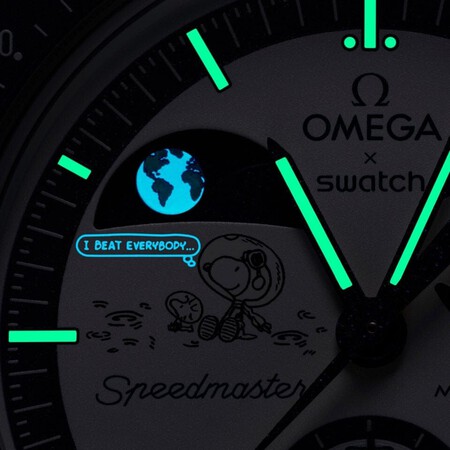 Omega Lanzara Un Reloj Unico Inspirado En Snoopy Y Para Hacerte De El Tienes Que Estar Atento A La Luna Y Las Estrellas