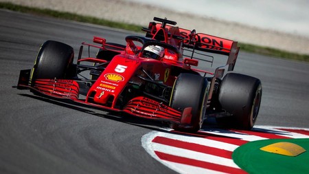 Vettel Barcelona F1 2020
