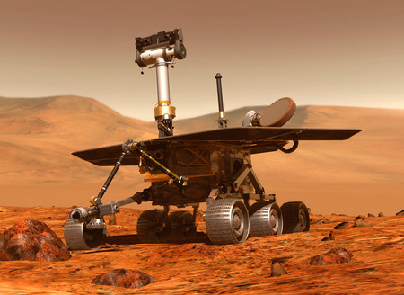 Rover Spirit en Marte