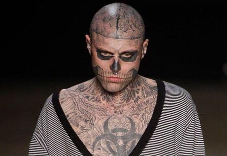 Rick Genest 'the Zombie boy', el nuevo chico 'it'