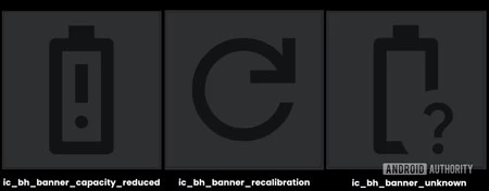 これらは前述したアイコンです。 Android Authority 用の Mishaal Rahman による画像