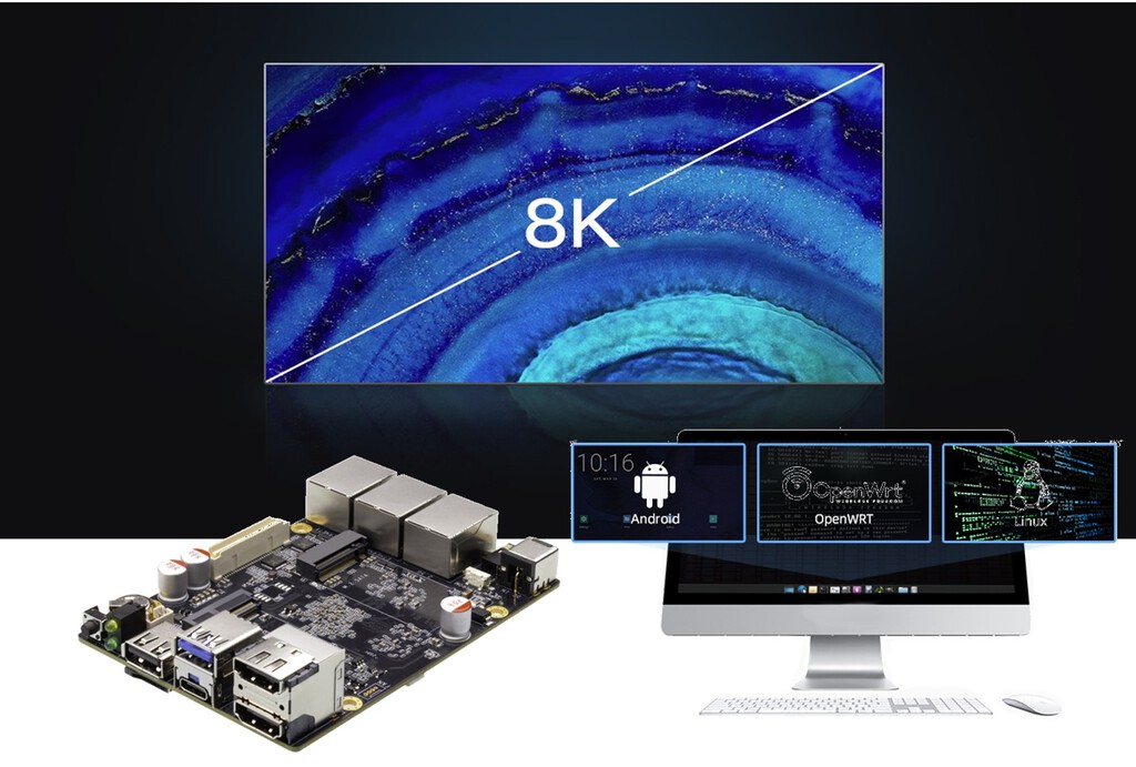 Firefly lanza su alternativa a Raspberry Pi: más grande, con soporte para 8K y múltiples sistemas operativos