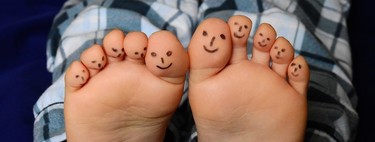 Los niños mejor descalzos: tranquilos, no se van a resfriar por ello