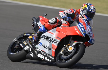 Andrea Dovizioso tras quedar último en el FP2: "No refleja la realidad"