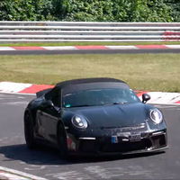 ¡Cazado! El Porsche 911 Speedster ya se está entrenando en Nürburgring para lucir músculo