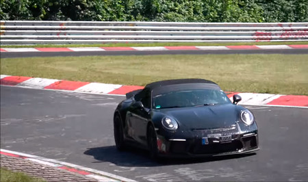¡Cazado! El Porsche 911 Speedster ya se está entrenando en Nürburgring para lucir músculo