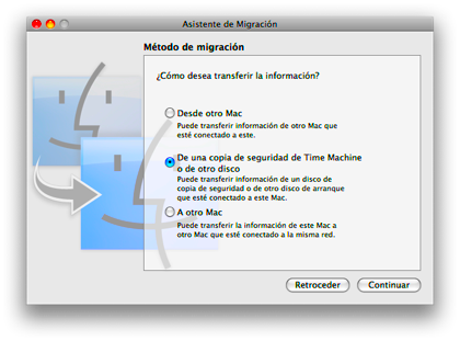 Restaura todo tu ordenador desde una copia de TimeMachine