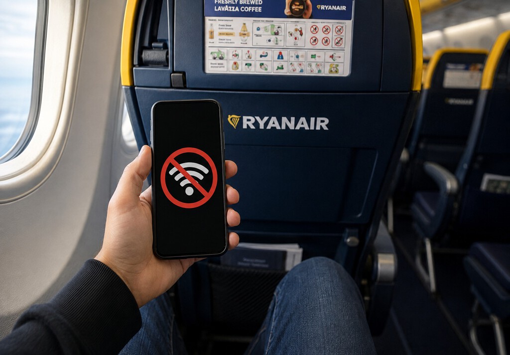 A la pregunta de si Ryanair tendrá WiFi en sus aviones, la respuesta es tajante