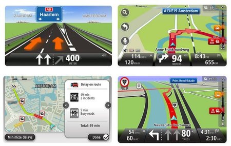 TomTom pantallas