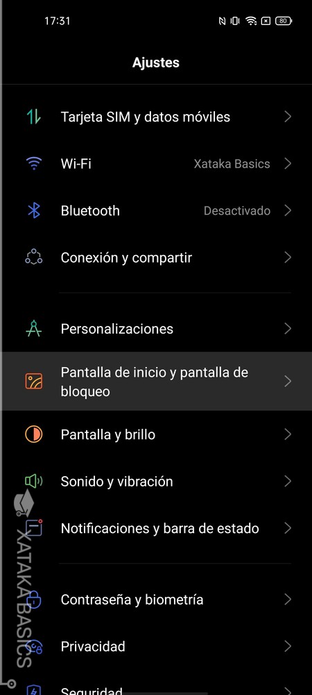 Pantalla Inicio Y Bloqueo