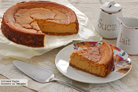 Tarta de queso y calabaza. Receta