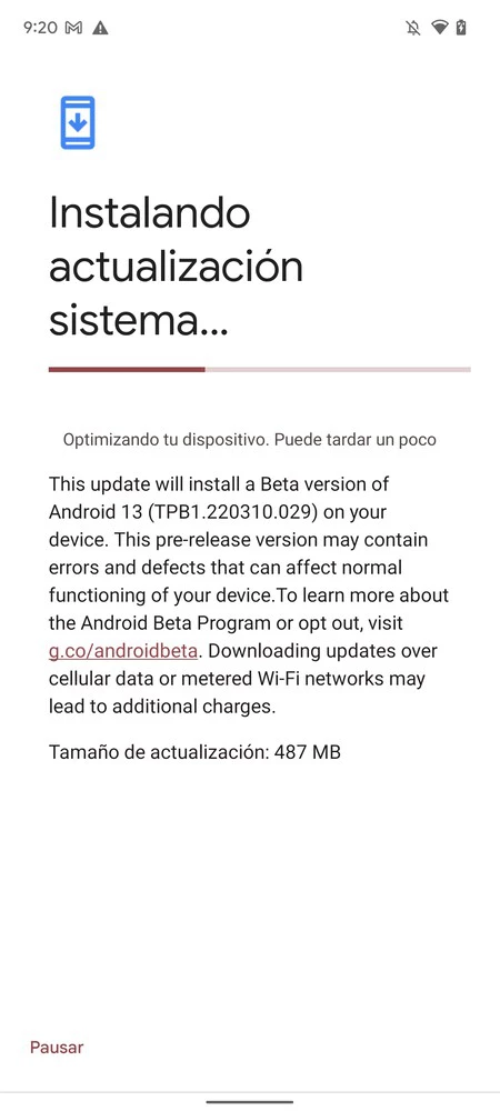 Android13のインストール