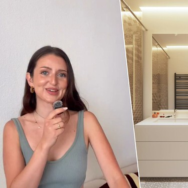 Paula Carabal, arquitecta: "Nunca pondría en mi baño este tipo de suelos, queda súper falso" 