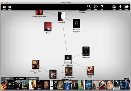 Discovr Movies, si antes descubríamos grupos, ahora lo hacemos con películas