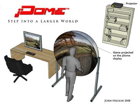 jDome, un cine Imax en casa para tus juegos