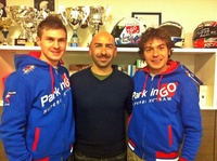 Roberto Rolfo y Christian Iddon a los mandos de las MV Agusta F3 en el Campeonato del Mundo de Superbike 2013 