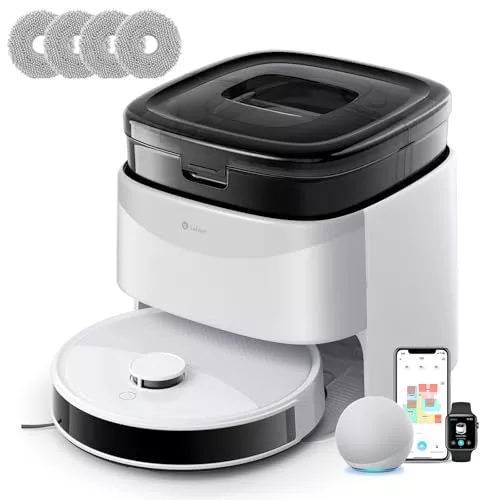 Lefant M3L Robot Aspirador y Fregasuelos, 10 000Pa, 220min