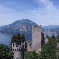 Sobrevolamos el Castello de Vezio. Vídeos inspiradores
