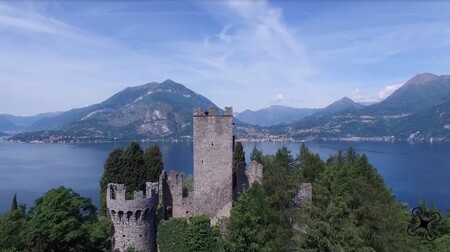 Sobrevolamos el Castello de Vezio. Vídeos inspiradores