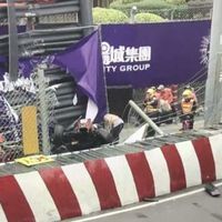 Escalofriante accidente de Sophia Floersch en el GP de Macao