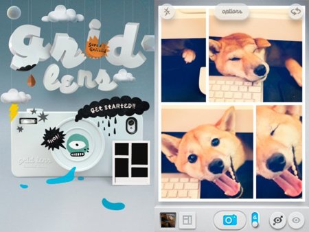 Grid Lens y Phoster, dos aplicaciones a medio camino entre la fotografía y el diseño