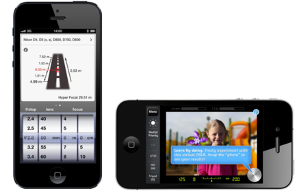 Dos aplicaciones de iOS para aprender conceptos de fotografía