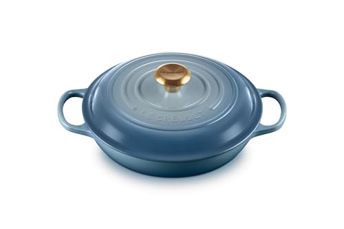 Le Creuset Cacerola baja de hierro fundido, 26 cm