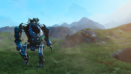 Ya está aquí la actualización gratuita que introduce mechas gigantes en No Man's Sky