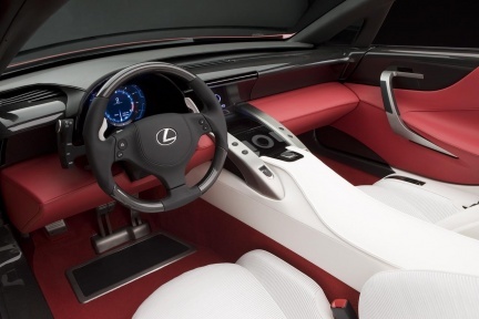 Lexus LF-A interior