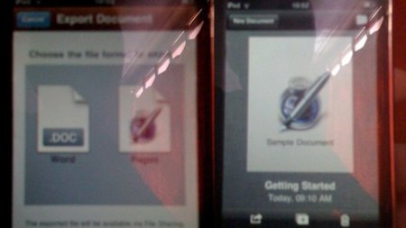 Aparecen rastros de un iWork para iPhone