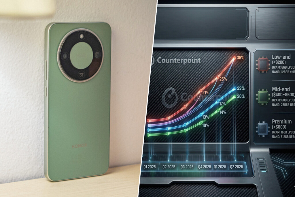 El futuro de los móviles baratos en dos gráficos que son un revés para la gama de entrada