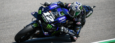 Maverick Viñales se rebela en Assen antes de la lluvia y Marc Márquez ha sufrido una durísima caída